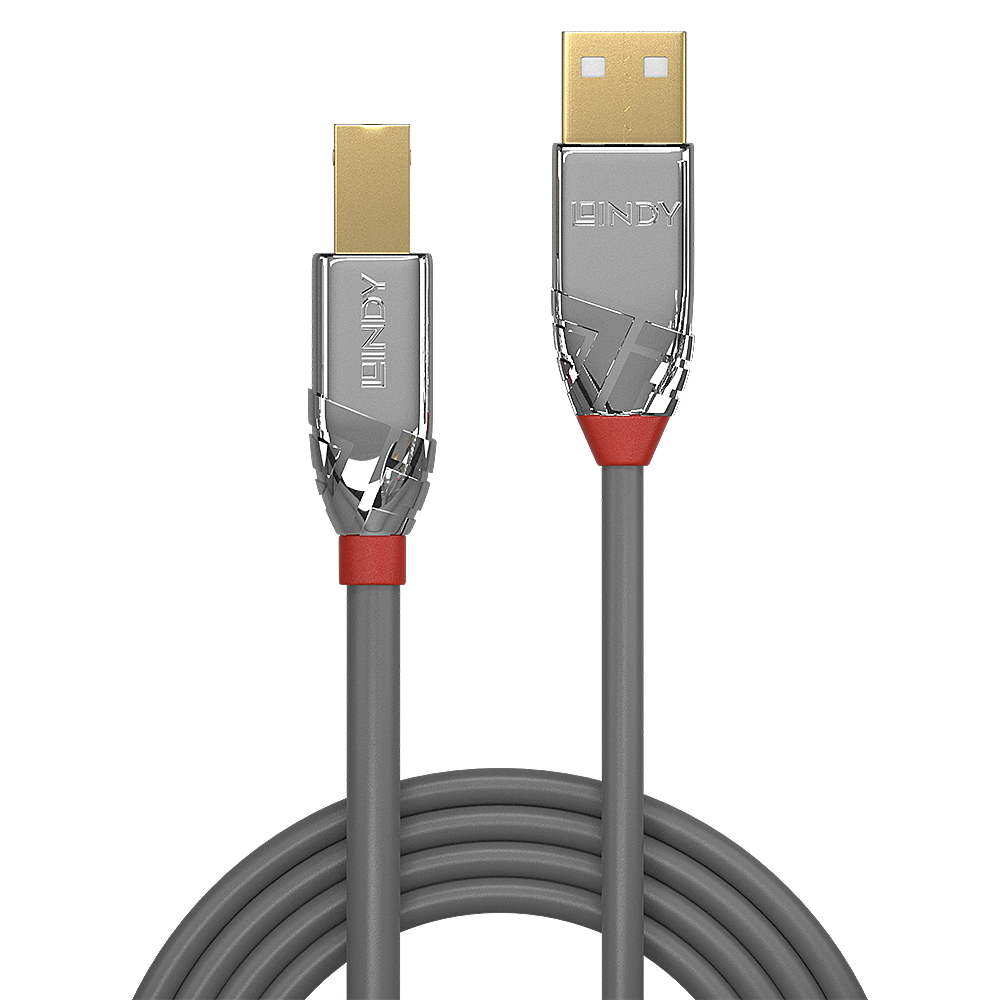 Lindy CROMO - USB-Kabel - USB (M) bis USB Typ B (M), Ansicht 4