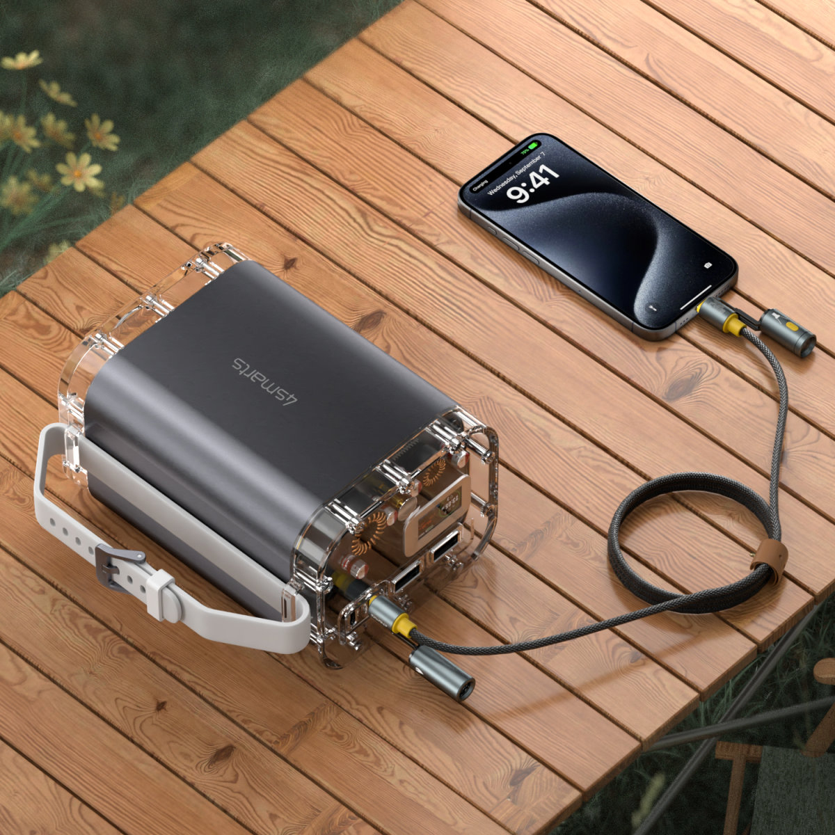 4smarts 3in1 USB-C Kabelset Explorer USB C - Kabel - Digital/Daten - Kabel - Digital/Daten, Ansicht 4