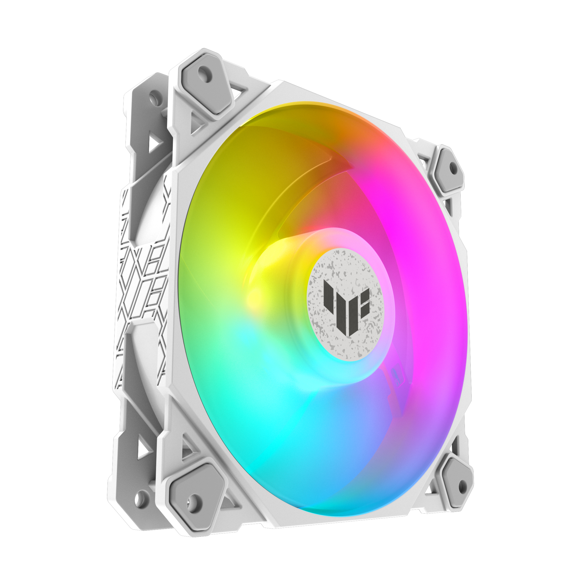 ASUS TUF Gaming TF120 ARGB - White Edition - Gehäuselüfter - 120 mm - weiß (Packung mit 3), Ansicht 3