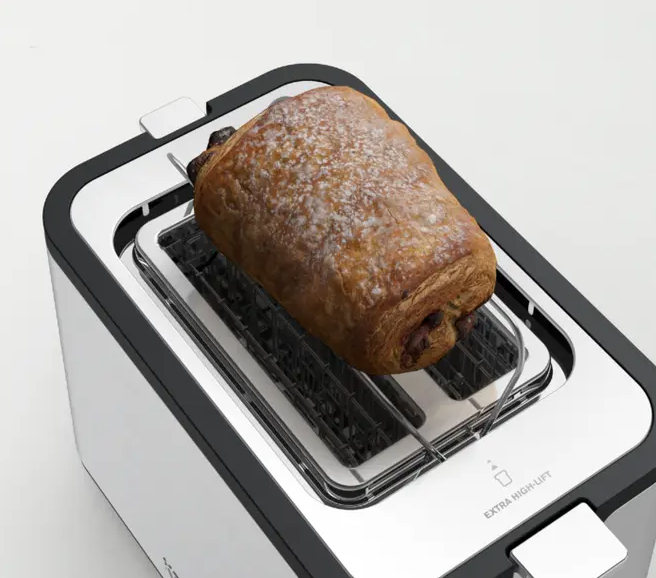 Krups Control Line KH442D - Toaster - 2 Scheibe, Ansicht 4