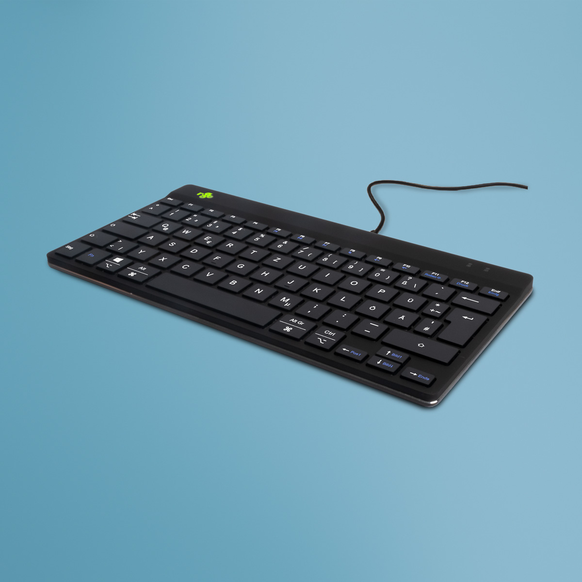 R-Go Ergonomische Tastatur Compact break - Tastatur - TL: Deutsch, QWERTZ, Ansicht 2