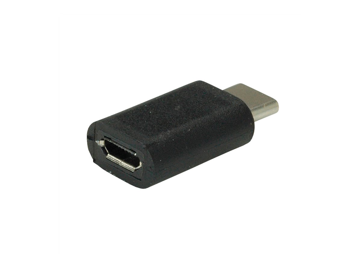 VALUE USB-Adapter - USB-C (M) umkehrbar zu Micro-USB Typ B (W)