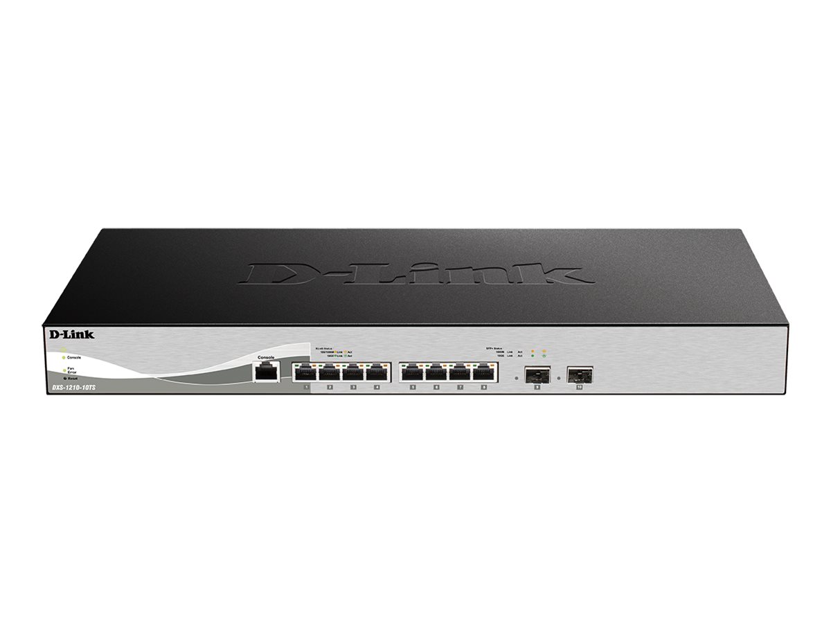 D-Link DXS 1210-10TS - Switch - Smart - 8 x 10GBase-T