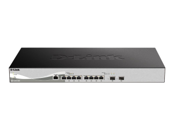 D-Link DXS 1210-10TS - Switch - Smart - 8 x 10GBase-T + 2 x SFP+