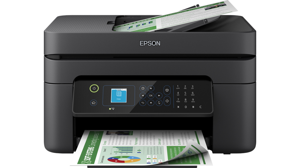 Epson WorkForce WF-2935DWF - Multifunktionsdrucker - Farbe - Tintenstrahl - 216 x 297 mm (Original), Ansicht 2