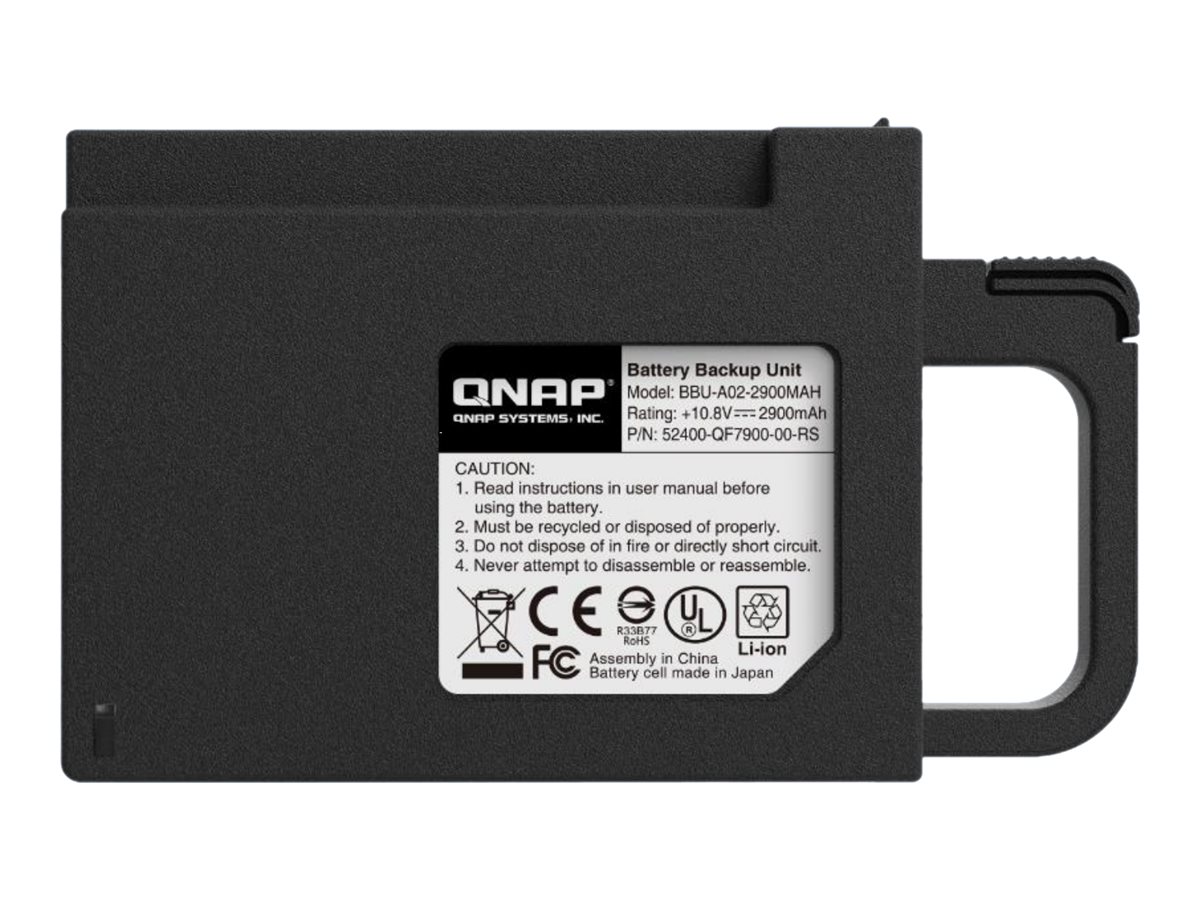 QNAP BBU-A02-2900MAH - Notfallbatterie - Lithium-Ionen - 2200 mAh - für QNAP ES2486dc