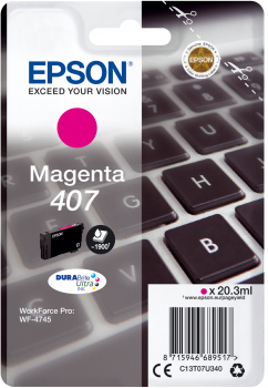 Epson 407 - 20.3 ml - L-Größe - Magenta - original, Ansicht 2