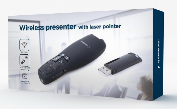 Gembird WP-L-12 remote control IR Wireless Projection screen Press buttons, Ansicht 4