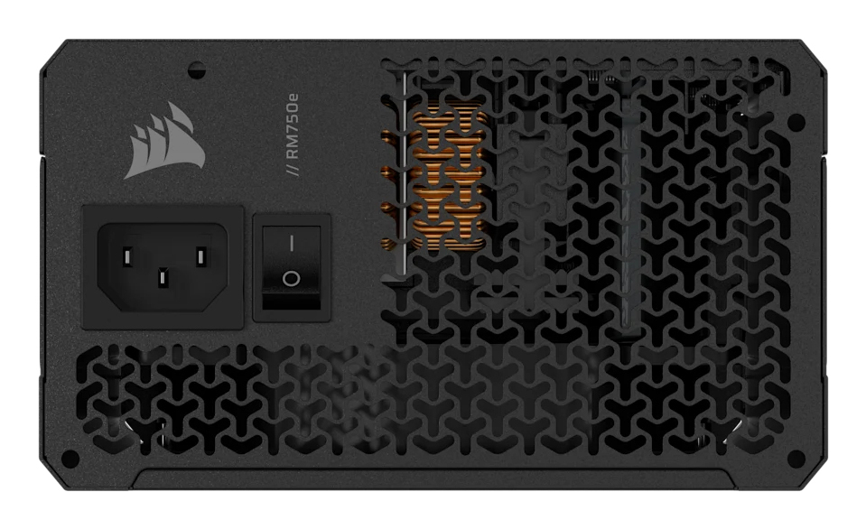 Corsair RMe Series RM750e - Netzteil (intern) - ATX 3.1 - 80 PLUS Gold - Wechselstrom 100-240 V - 750 Watt - Europa, Ansicht 3