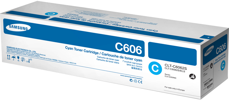 Samsung CLT-C6062S - Cyan - original - Tonerpatrone (SS531A), Ansicht 2