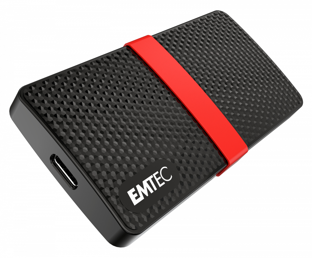 EMTEC SSD Power Plus X200 - SSD - 1 TB - extern (tragbar), Ansicht 2