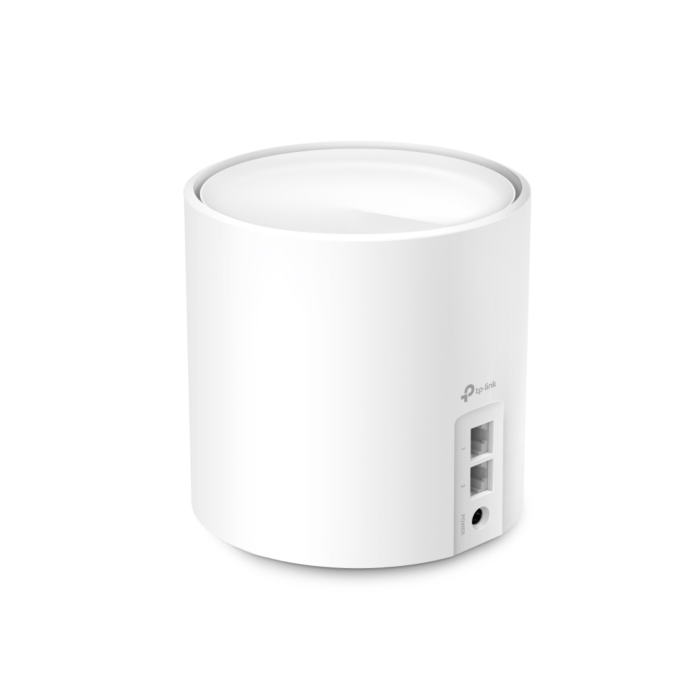 TP-LINK Deco X60 - WLAN-System - 2 Router - Netz 1GbE - Wi-Fi 6 - Dual-Band - Router - WLAN, Ansicht 2
