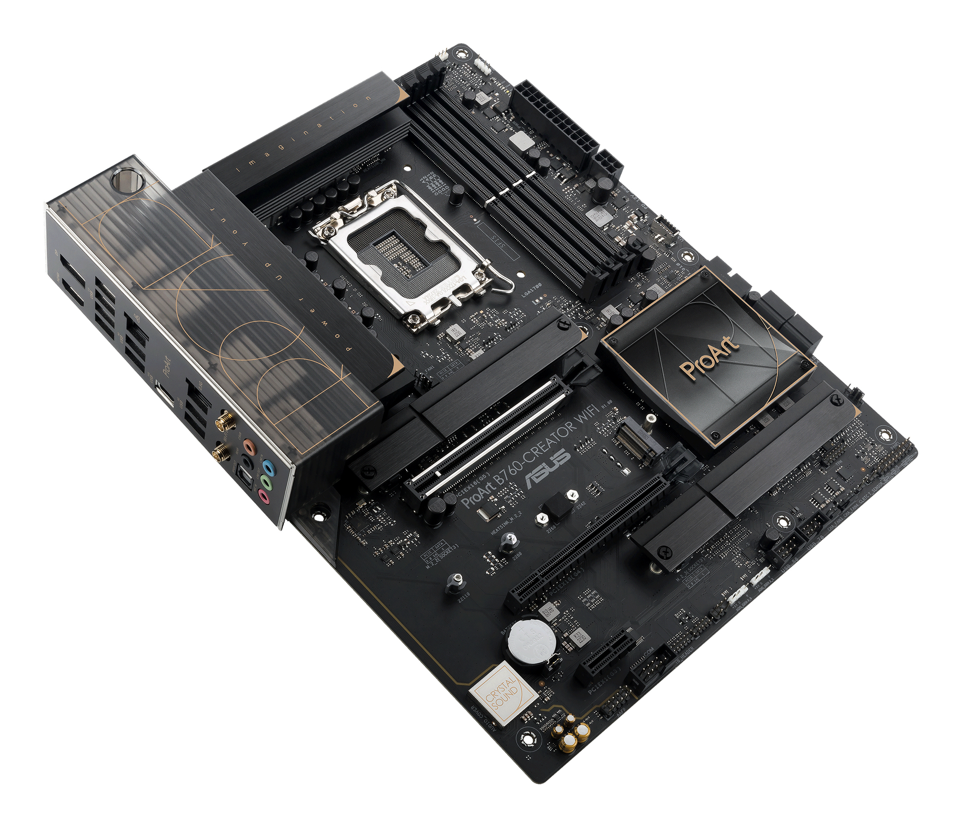 ASUS PROART B760-CREATOR WIFI - Motherboard - ATX - LGA1700-Sockel - B760 Chipsatz, Ansicht 2