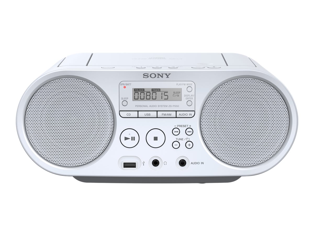 Sony ZS-PS50 - Ghettoblaster - 4 Watt