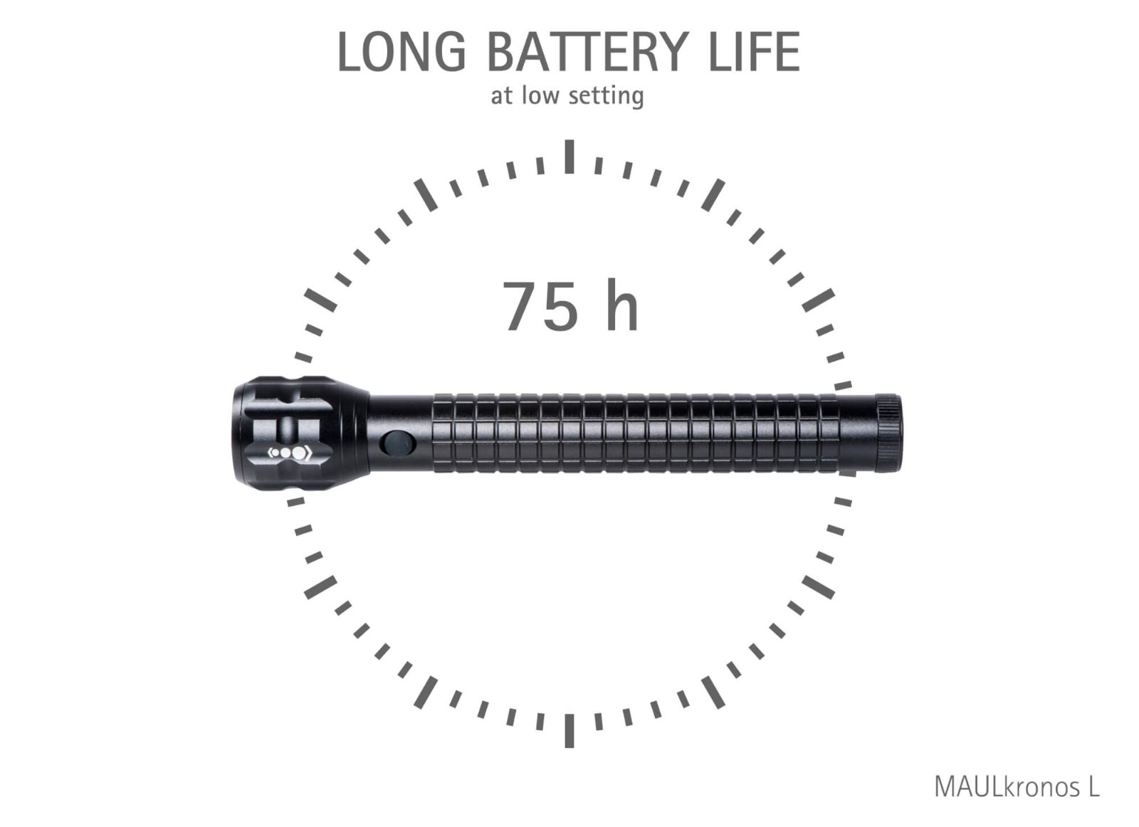 Jakob Maul GmbH MAUL 8182190 - Schwarz - 247 g - LED flashlight MAULkronos L, Ansicht 4
