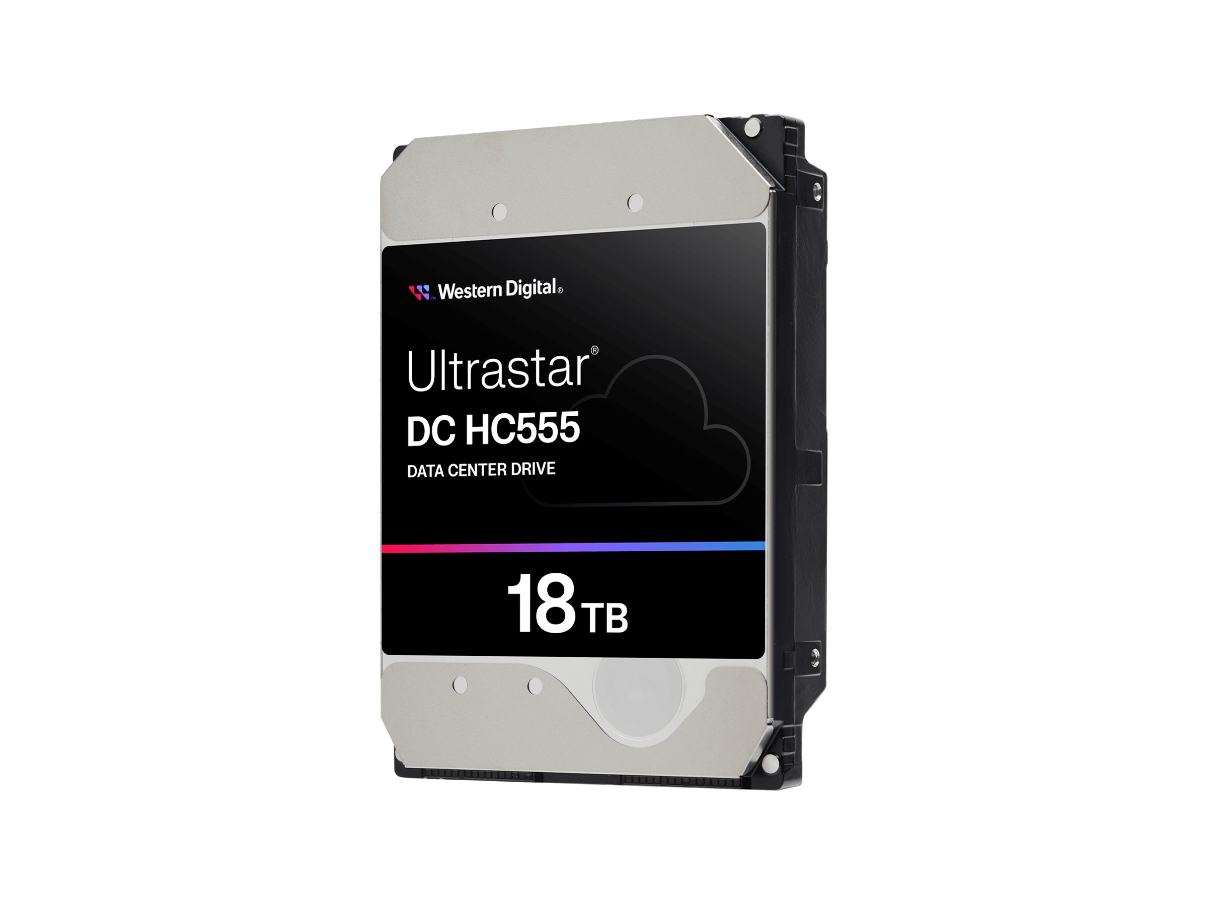 WD Ultrastar DC HC555 - Festplatte - Rechenzentrum - verschlüsselt - 18 TB - intern - 3.5" (8.9 cm)