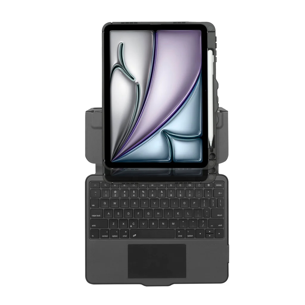 Targus Versavu - Tastatur und Foliohülle (Keyboard-Koffer) - TL: Nordisch, QWERTY, Ansicht 2