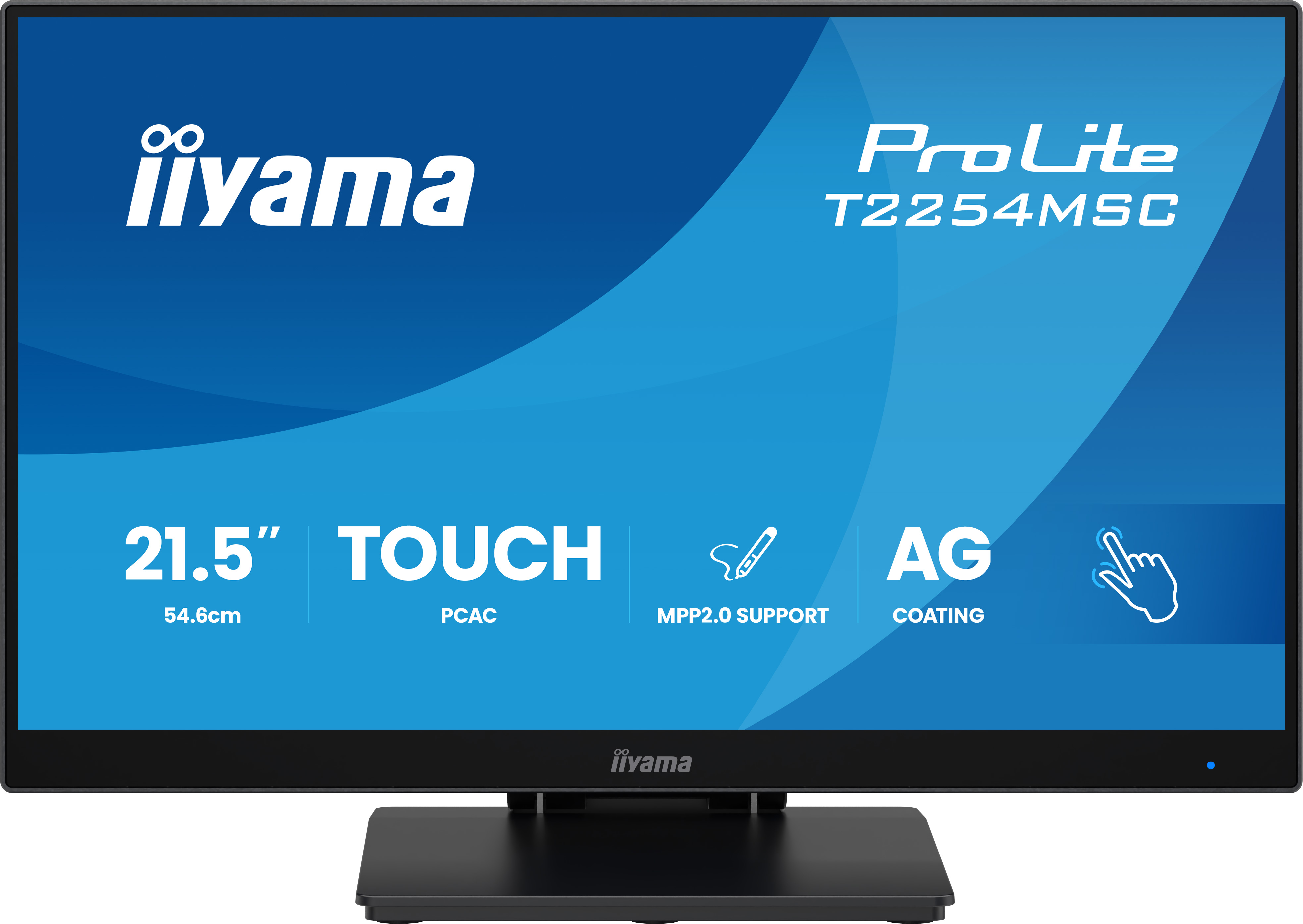 Iiyama ProLite T2254MSC-B2AG - LED-Monitor - 54.6 cm (21.5), Ansicht 3