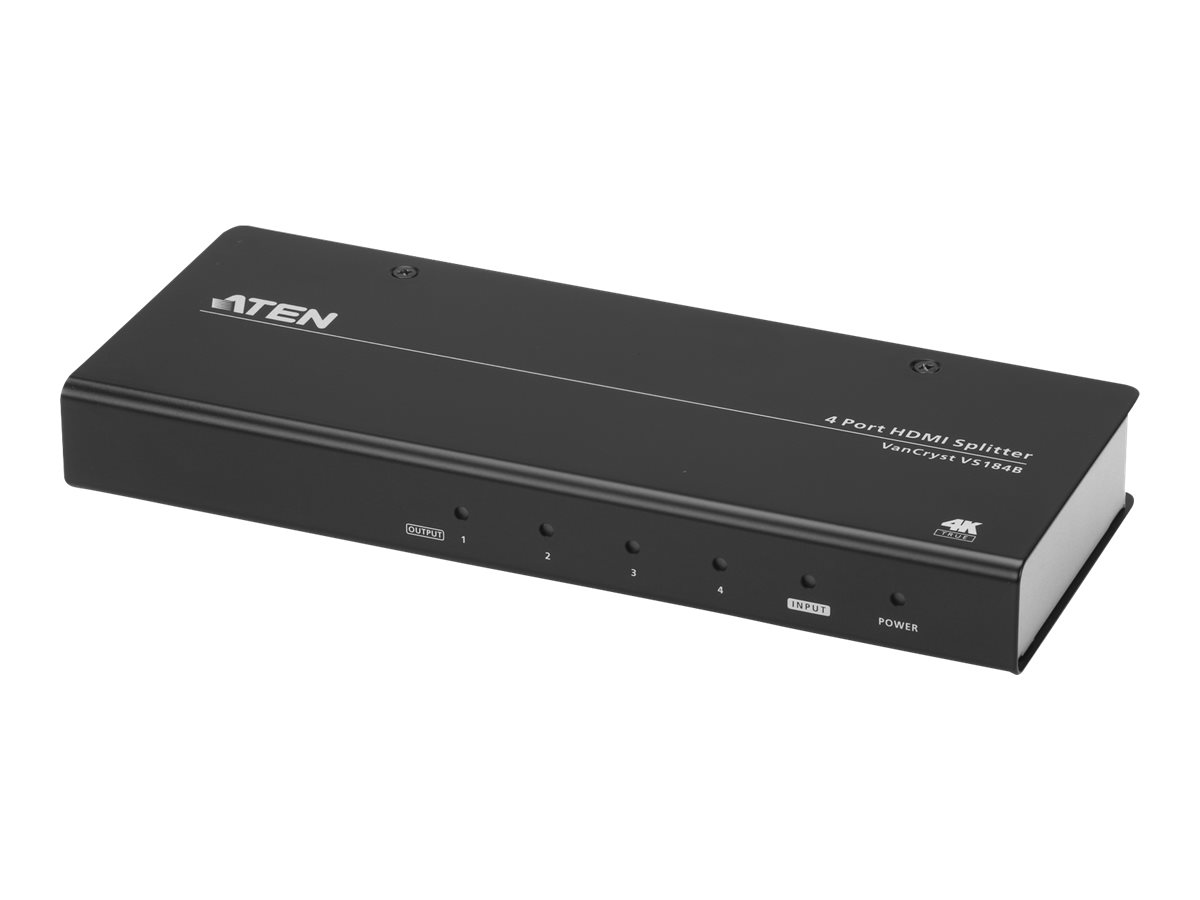 Aten  VS184B 4-Port HDMI Splitter True
