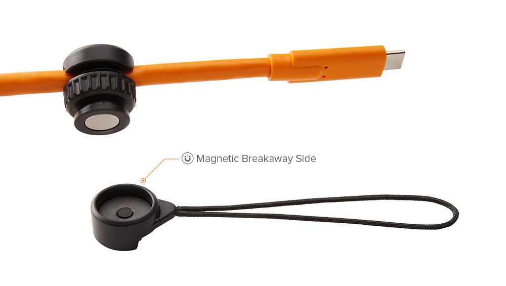 Tether Tools TetherGuard Camera Support - Kabelhalter - Universal - Schwarz - Orange, Ansicht 3