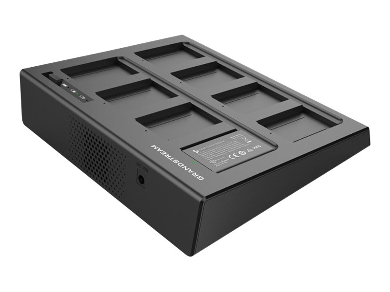 Grandstream GMC08 - Batterieladegerät + AC-Netzteil, Ansicht 3