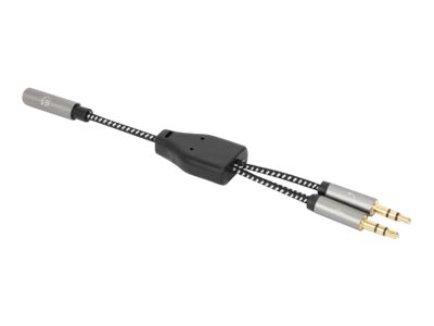 Manhattan Headset Adapter Cable with Stereo Audio