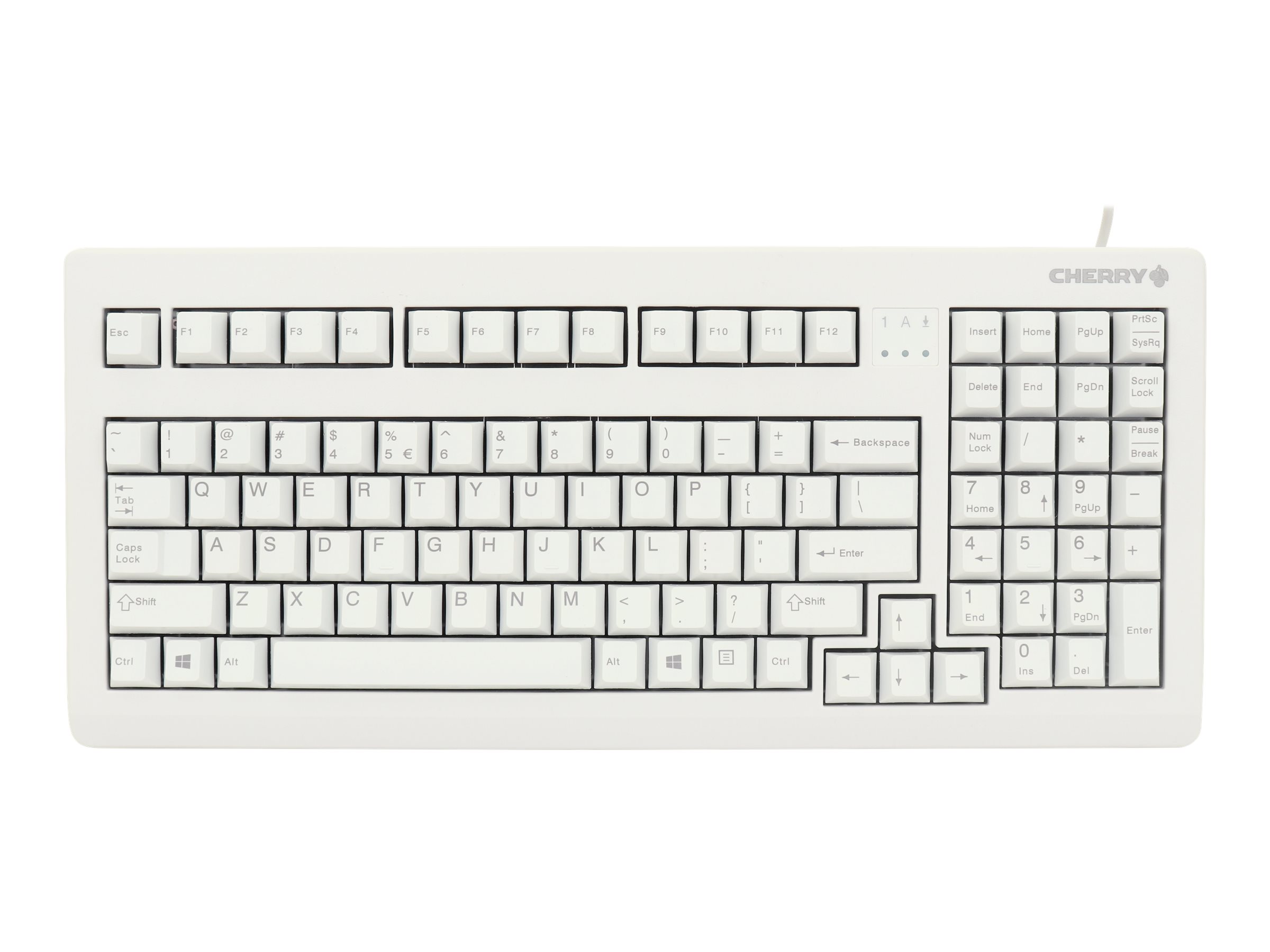 Cherry G80-1800 - Tastatur - PS2 USB - QWERTY