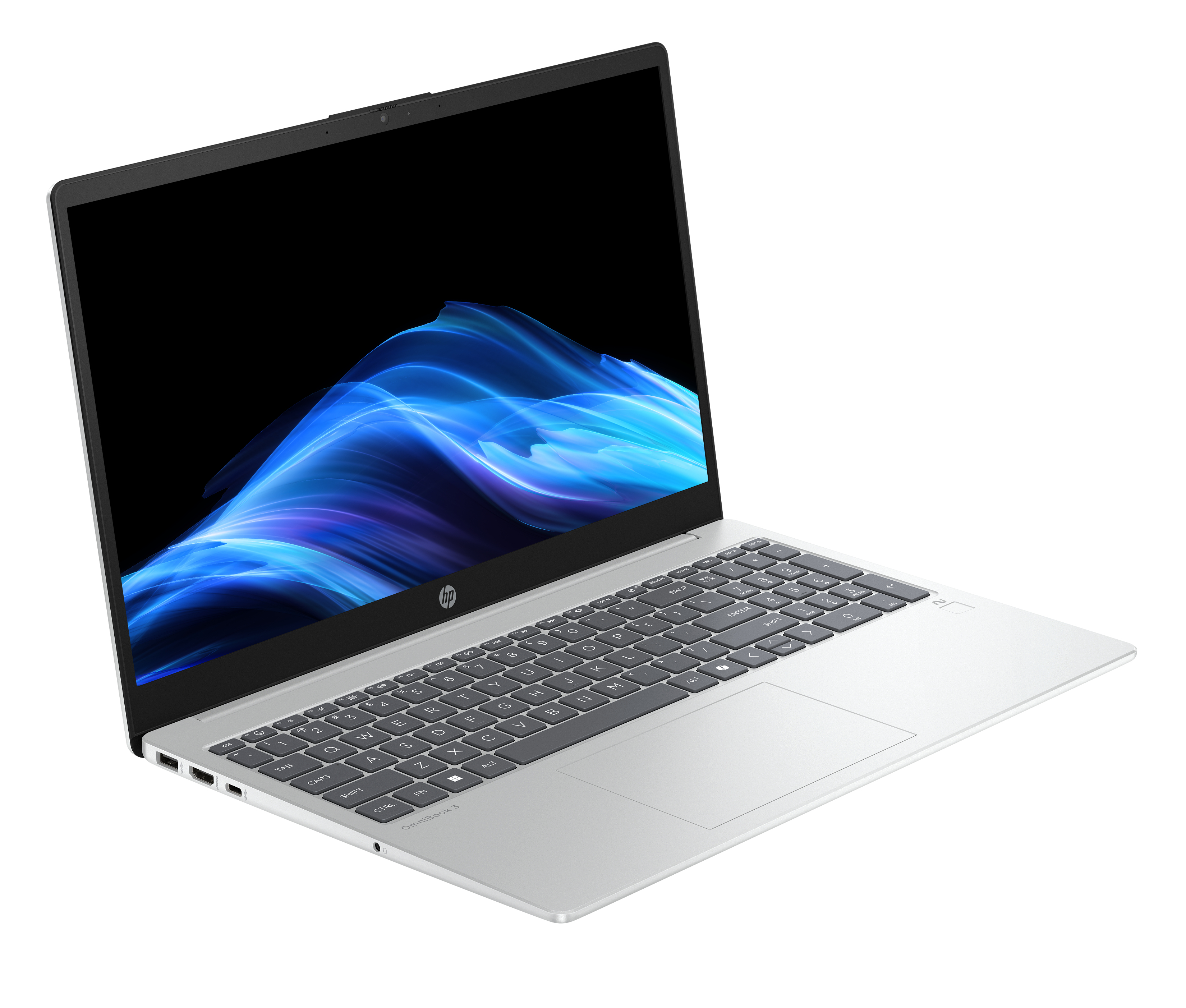 HP OmniBook 3 NGAI OmniBook 3 Next Gen AI 15-fn0653ng, AMD Ryzen AI 5, 3,4 GHz, 15,6, 16 GB, 1 TB - TL: Deutsch, QWERTZ, Ansicht 3