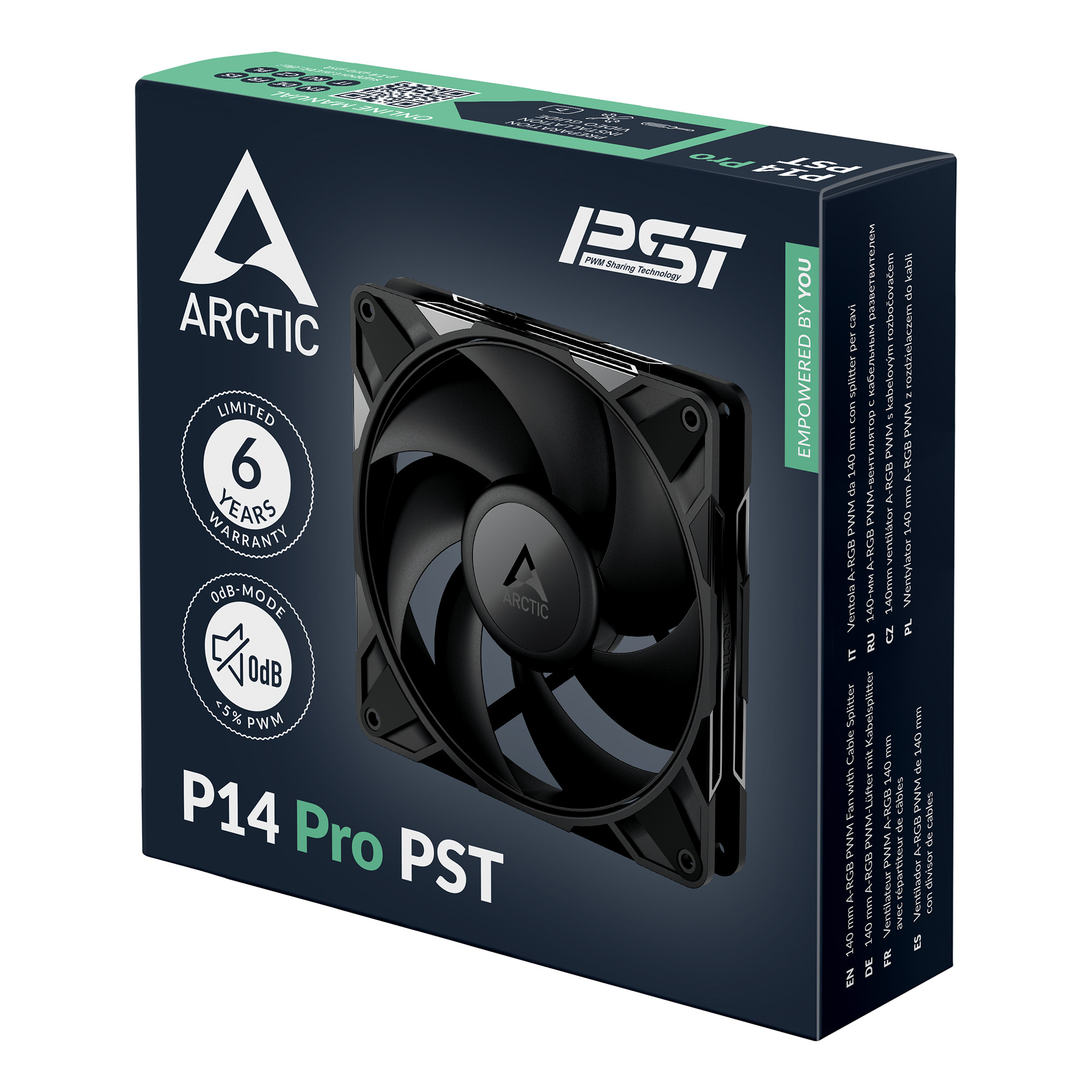 Arctic P14 Pro PST - Gehäuselüfter - 140 mm, Ansicht 4