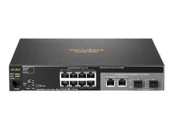 HPE Aruba 2530-8G - Switch - managed - 8 x 101001000 + 2 x Kombi-Gigabit-SFP