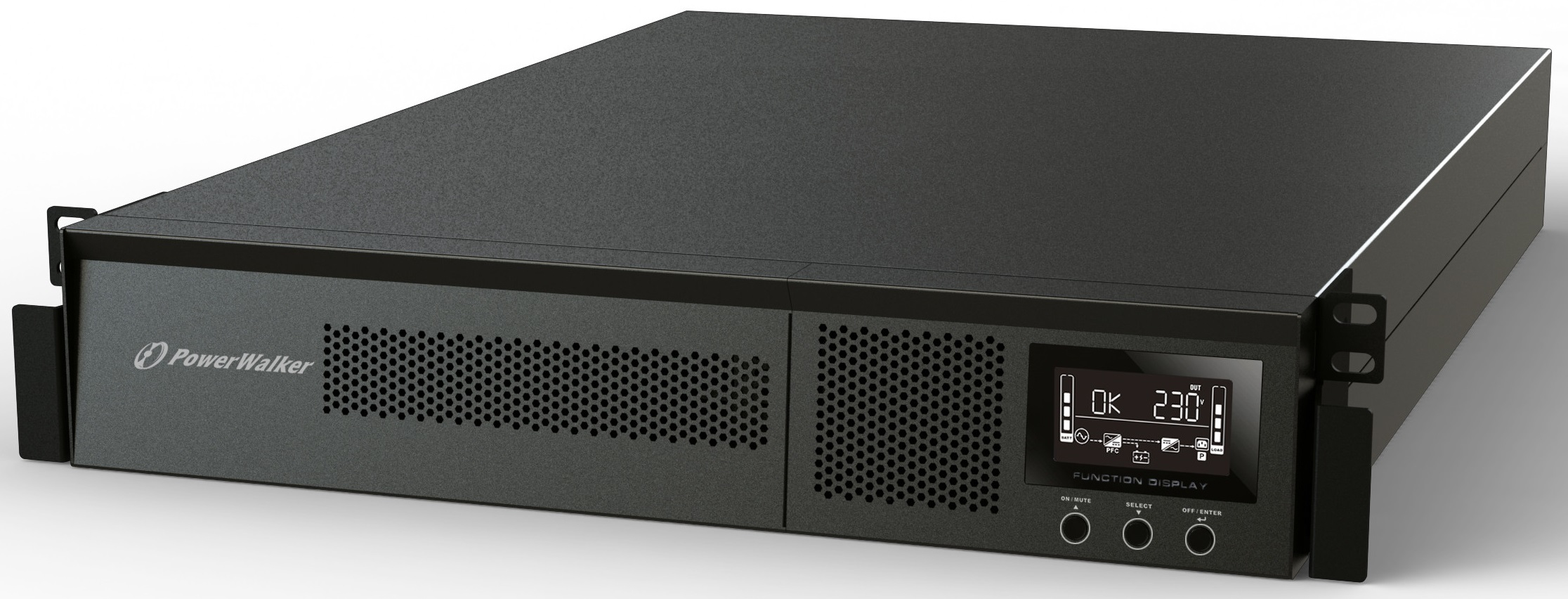 BlueWalker PowerWalker VFI 2000 RMG PF1 - USV (in Rack montierbar/extern), Ansicht 2