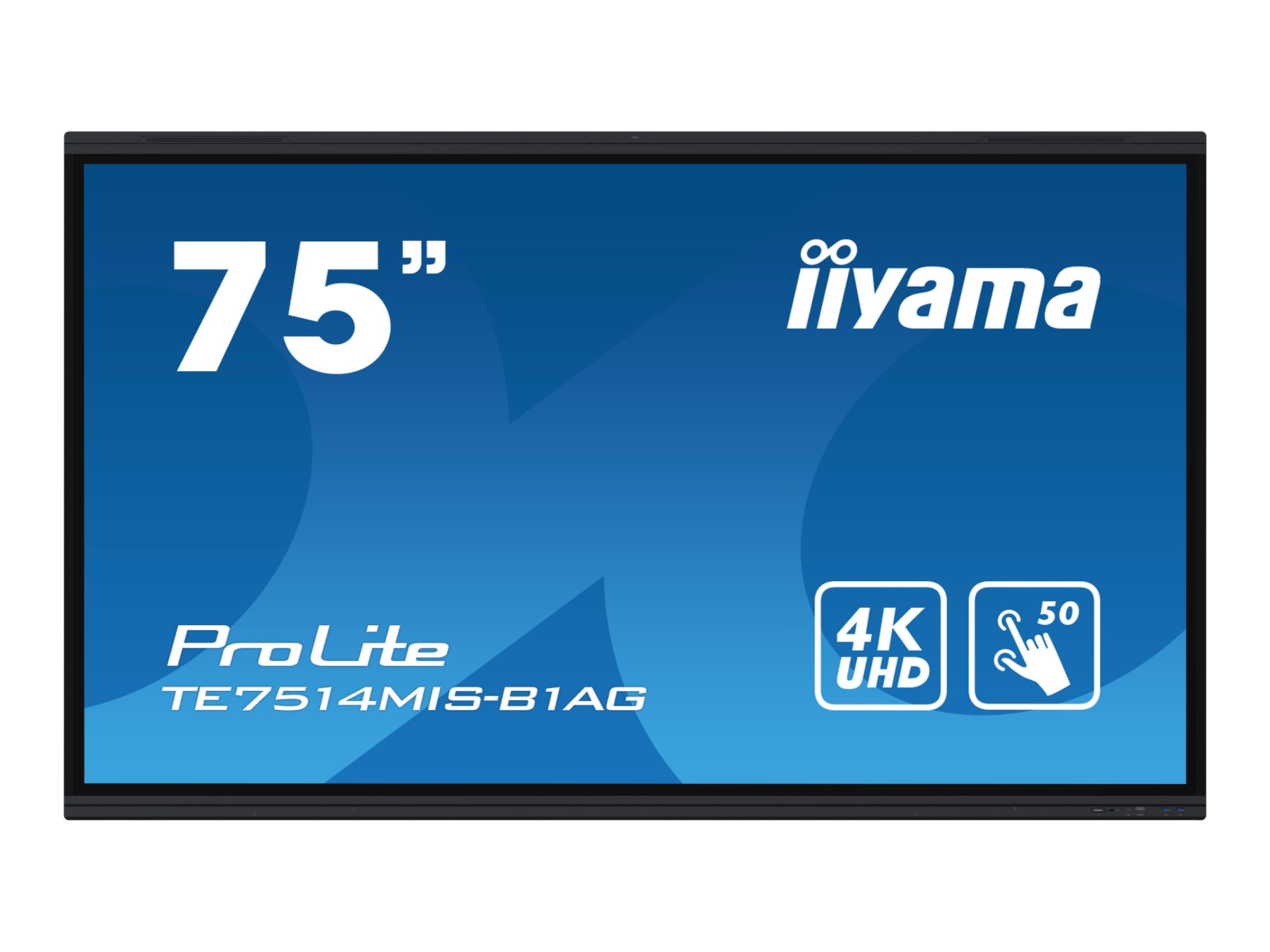 Iiyama ProLite TE7514MIS-B1AG - 189.3 cm (75")