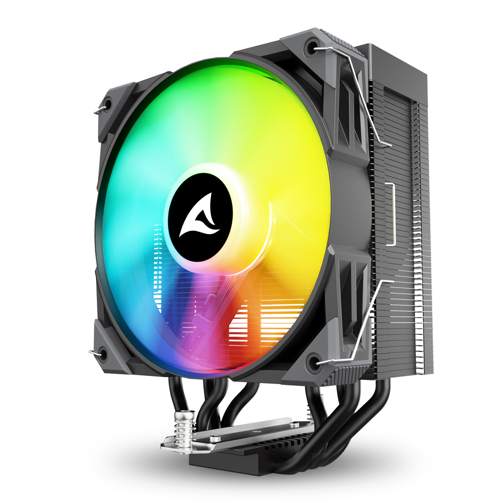 Sharkoon A40 RGB Single-Tower-Luftkühler - CPU-Kühler - 30 dB, Ansicht 3