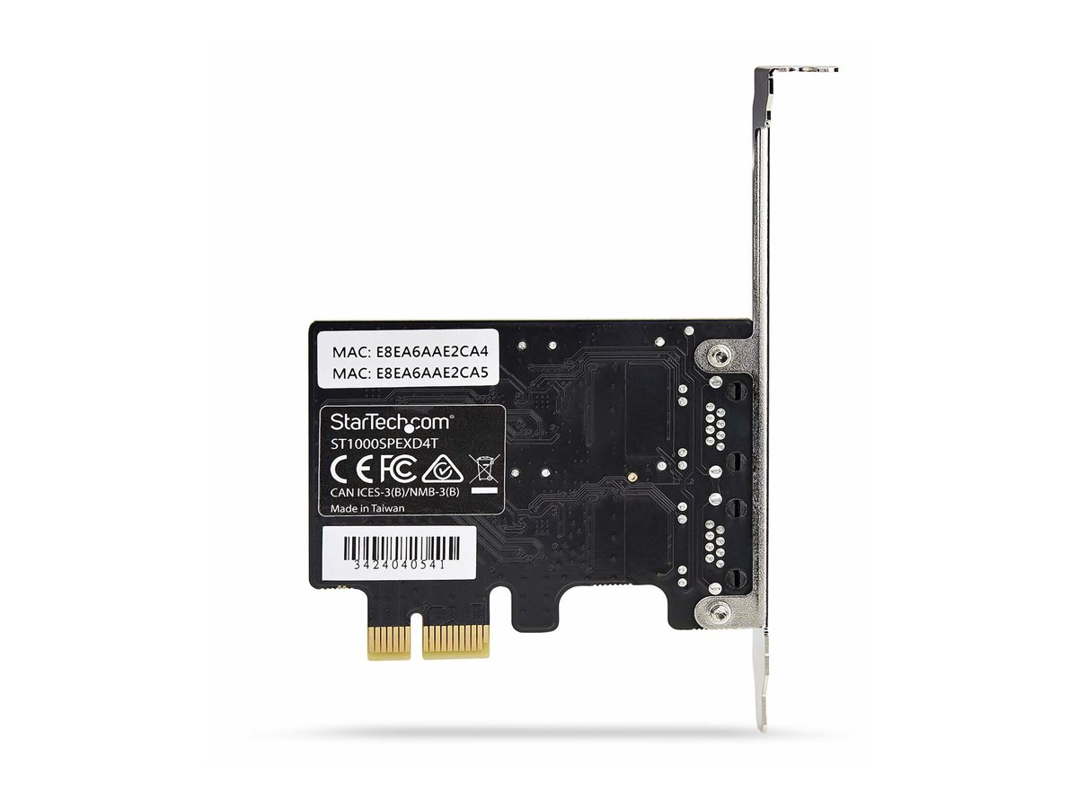 StarTech.com Startech 2-Port Gigabit PCIe Network Adapter