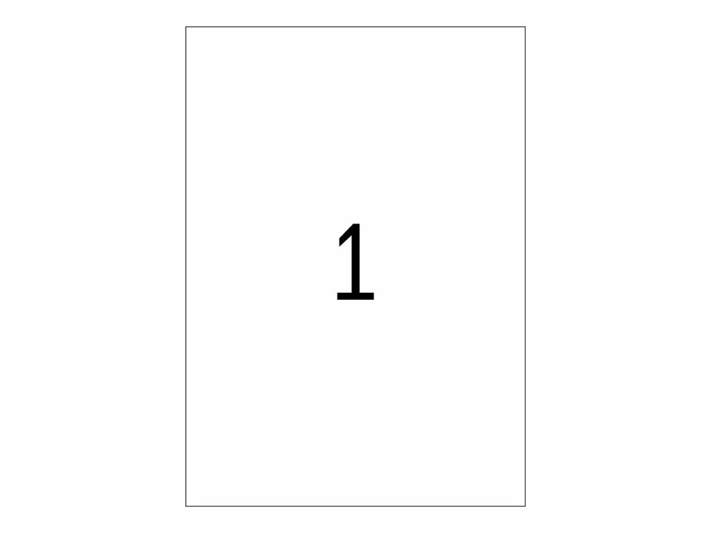 HERMA Special - Papier - matt - permanent selbstklebend - Blau - A4 (210 x 297 mm), Ansicht 4