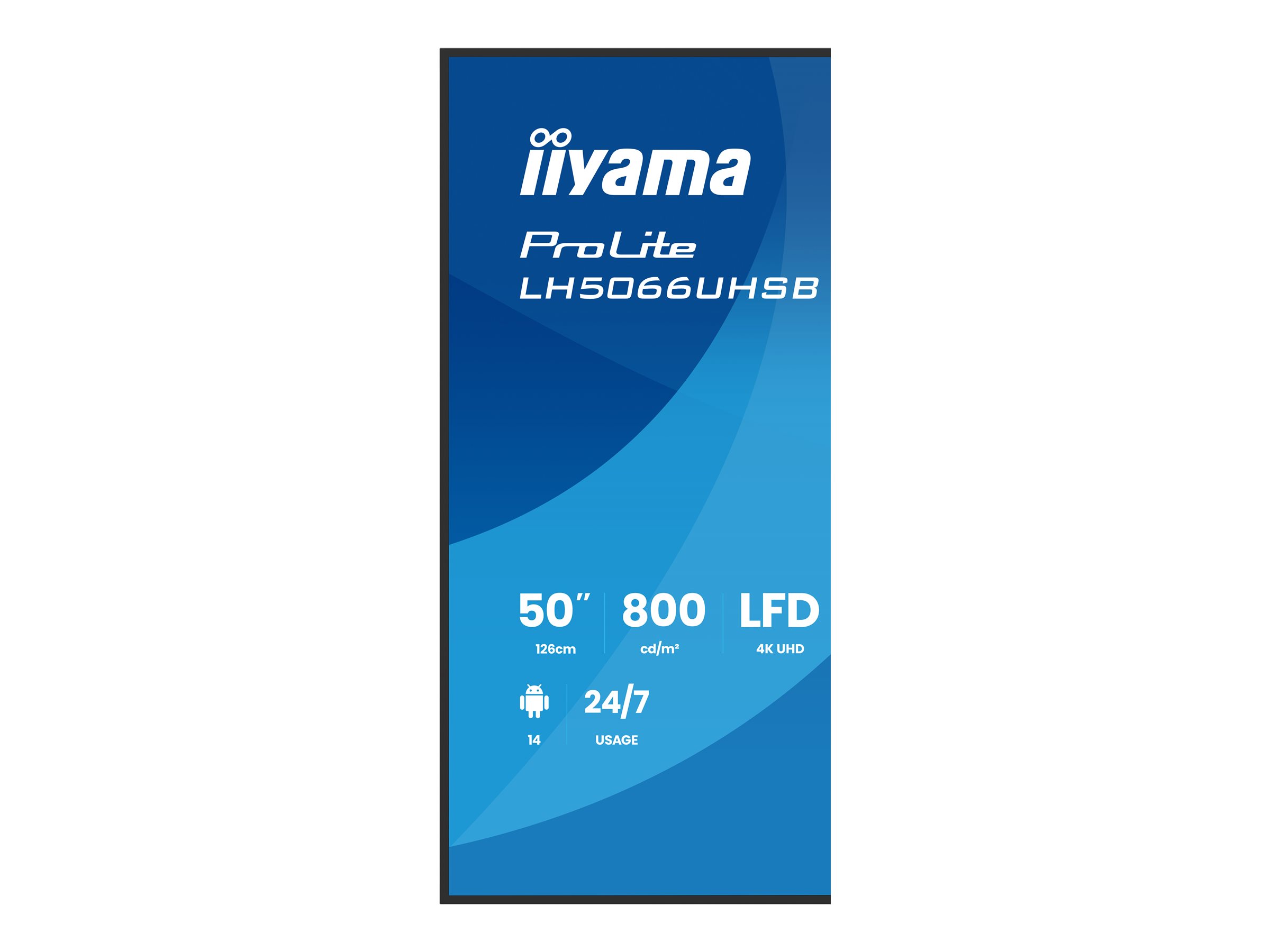 Iiyama ProLite LH5066UHSB-B1AG - 126 cm (49.5")
