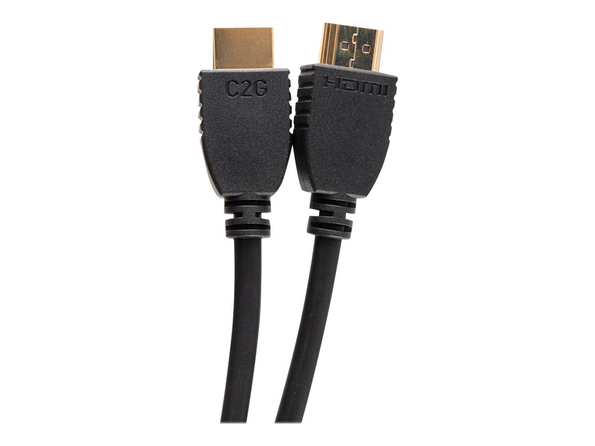 C2G 10ft (3m) Ultra High Speed HDMI® Cable with Ethernet - 8K 60Hz - Ultra High Speed - HDMI-Kabel mit Ethernet - HDMI männlich zu HDMI männlich - 3 m - Schwarz - unterstützt 8K 60 Hz (7680 x 4320)