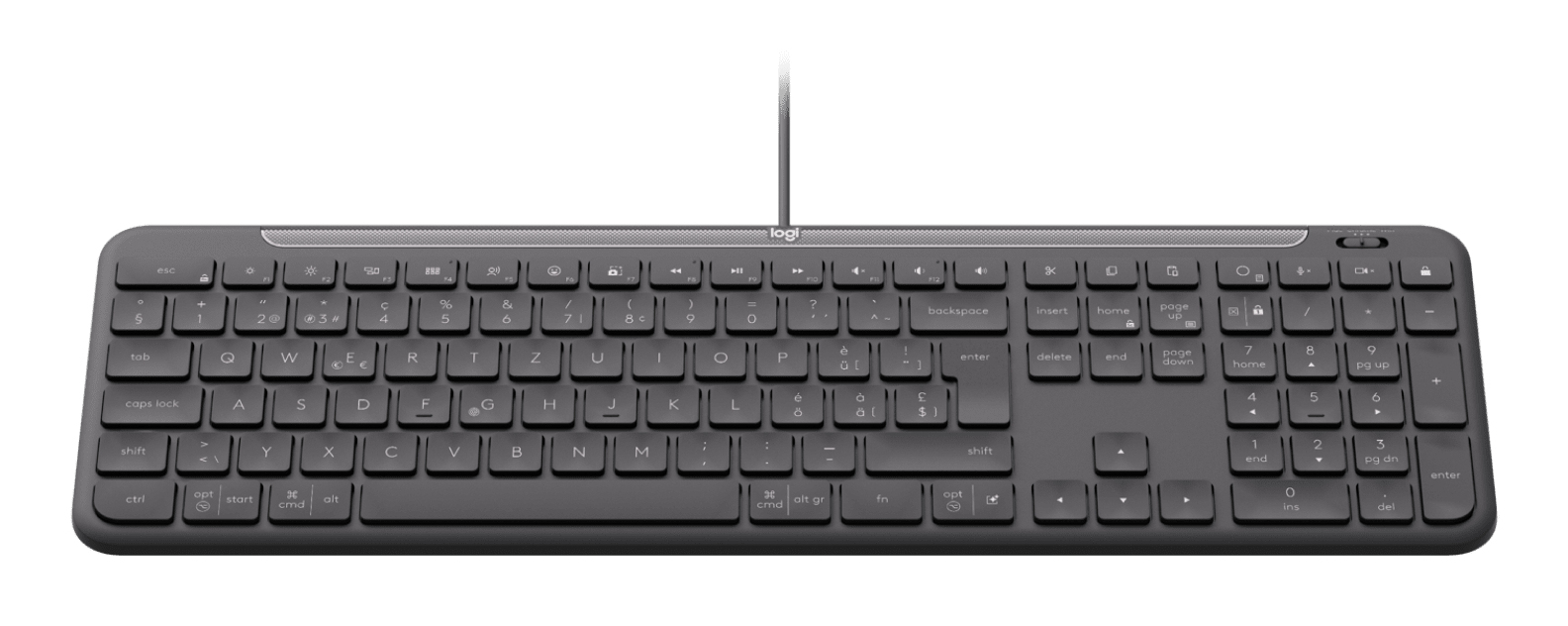 Logitech Signature Slim Wired K620 for Business - TL: US, QWERTY, Ansicht 4