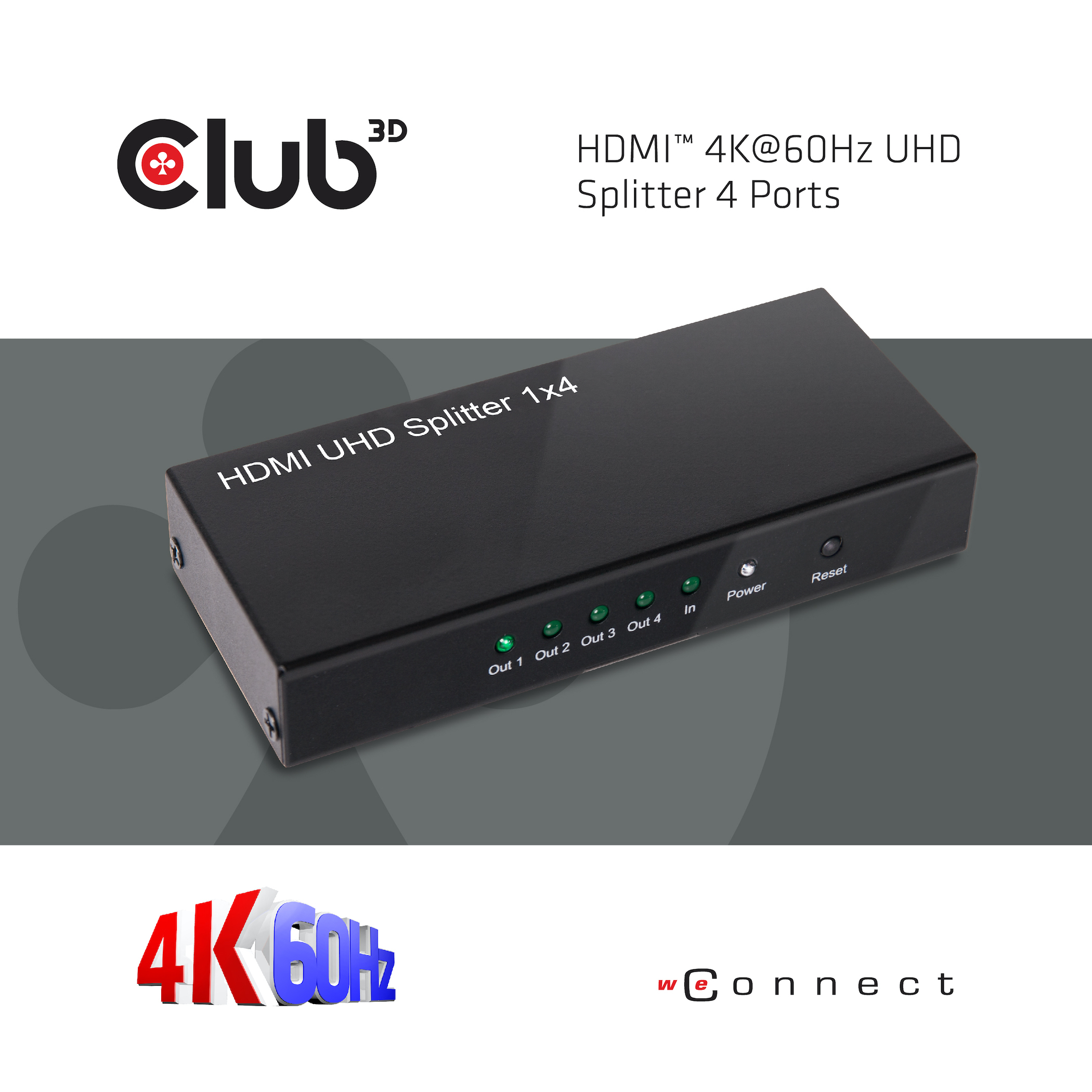 Club 3D SenseVision CSV-1380 - Video-/Audio-Splitter, Ansicht 4