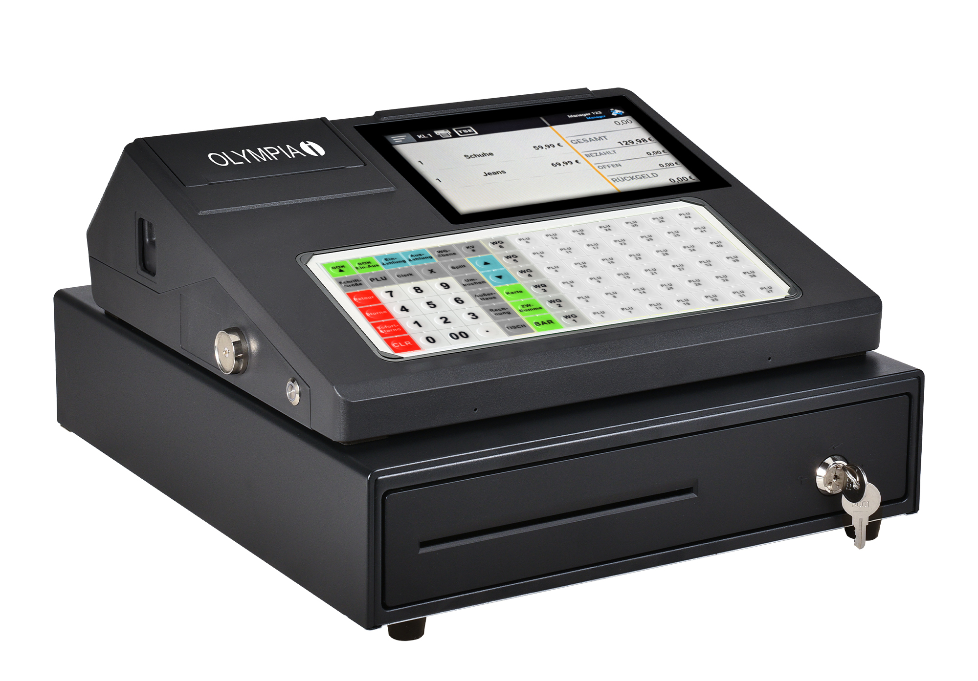 Olympia Kasse K200 Plus inkl.Drucker HINWEIS BEACHTEN, Ansicht 2