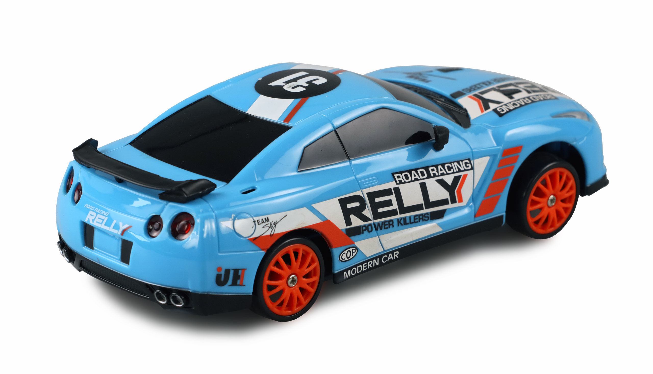 Amewi Drift - Sportwagen - Elektromotor - 1:24 - Betriebsbereit (RTR) - Schwarz - Blau - Junge/Mädchen, Ansicht 2