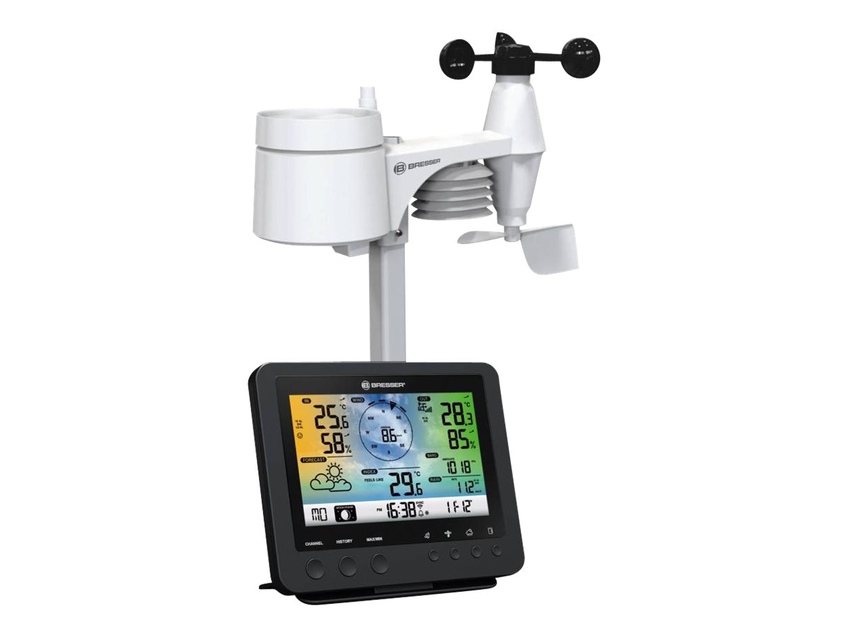 Bresser 5-in-1 - Wetterstation - kabellos - Schwarz, Ansicht 3