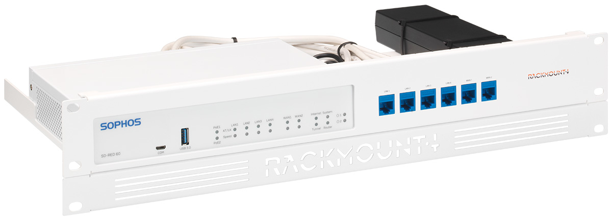Rackmount.IT RM-SR-T10 - Netzwerk-Einrichtung - Rack montierbar - RAL 9003, Signal White - 1.3U - 48.3 cm (19), Ansicht 2