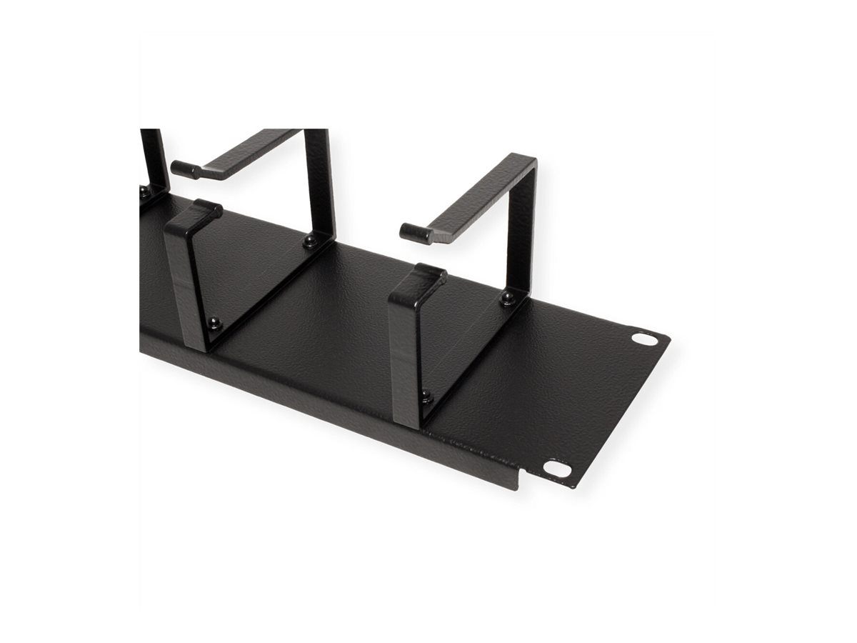 ROLINE 19 Zoll Rangierpanel 2 HE 85x60mm schwarz, Ansicht 3