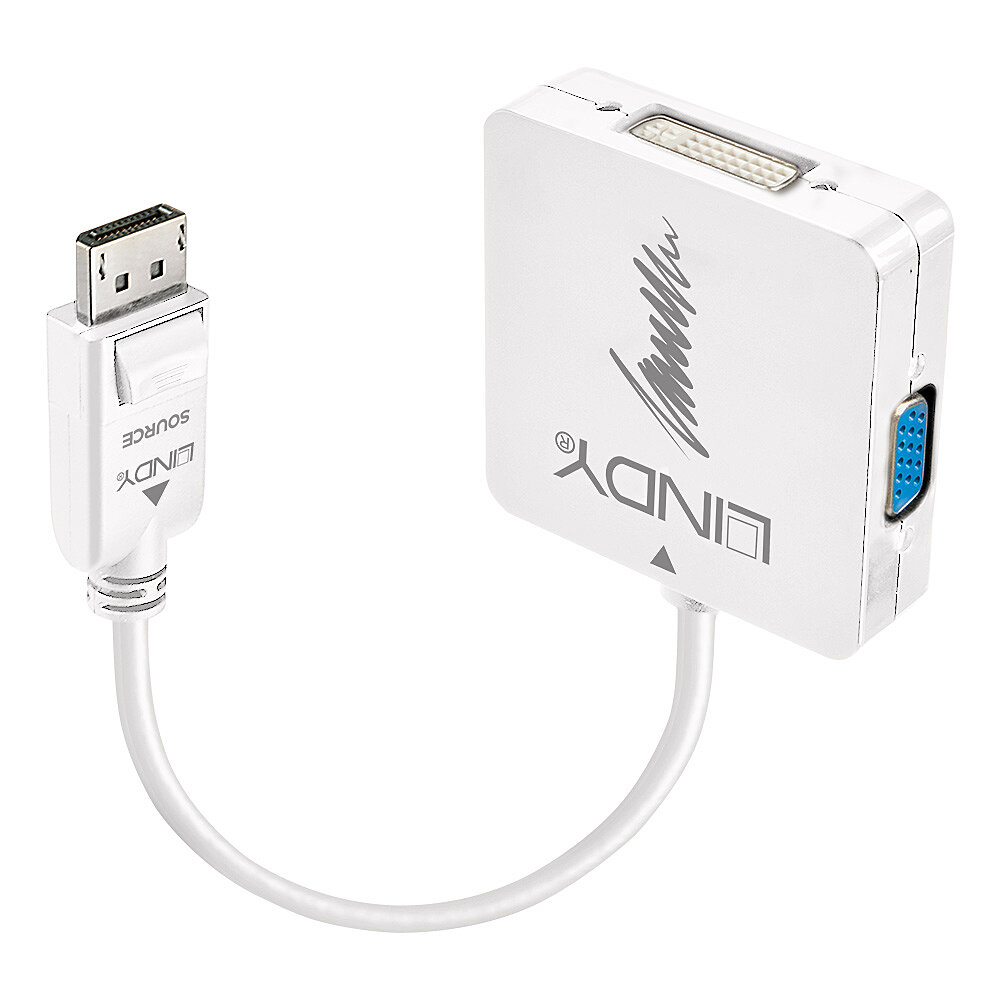 Lindy Videokonverter - DisplayPort - DVI, HDMI, VGA, Ansicht 2