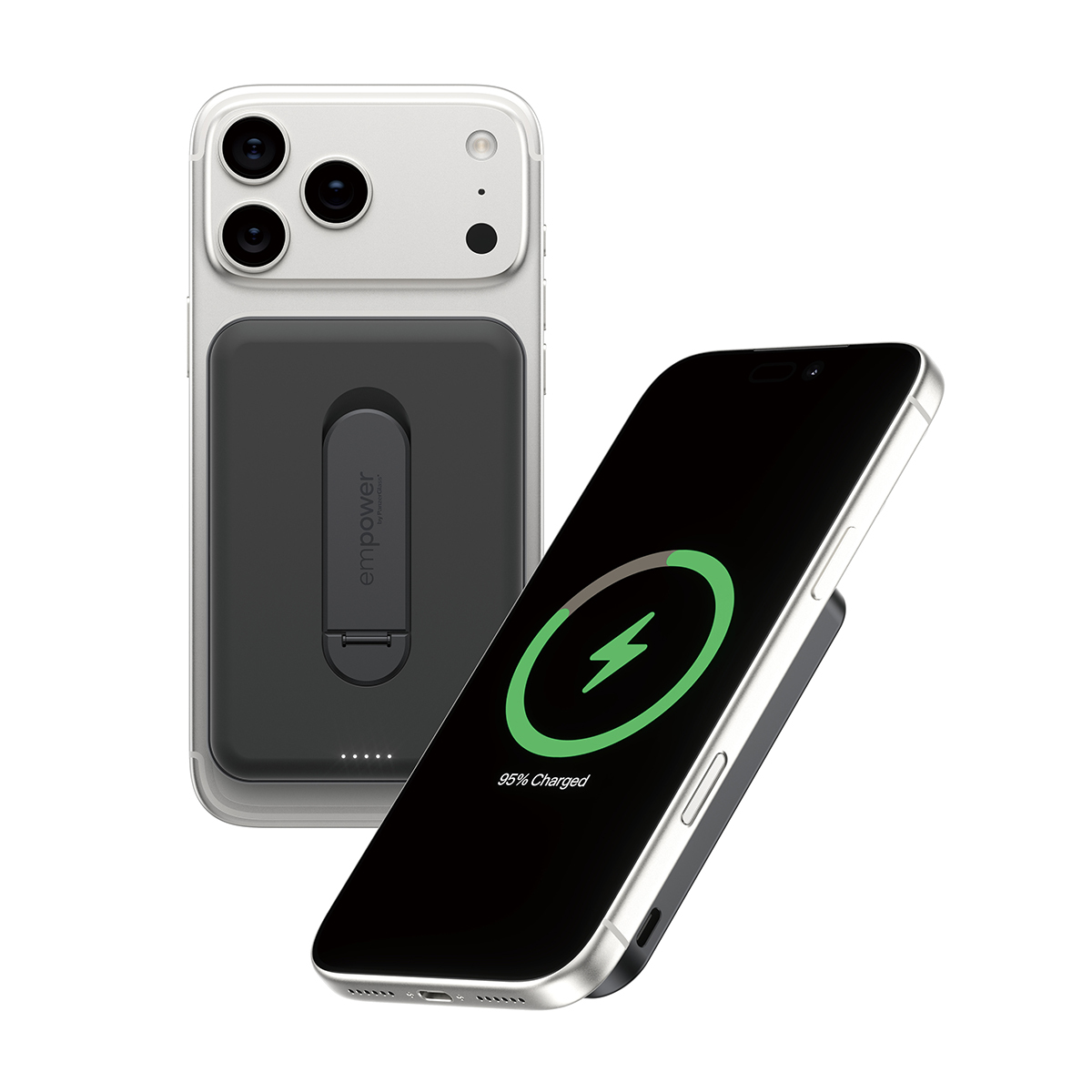 PanzerGlass empower Powerbank w. Spin Stand 5000mAh Space Black, Ansicht 4