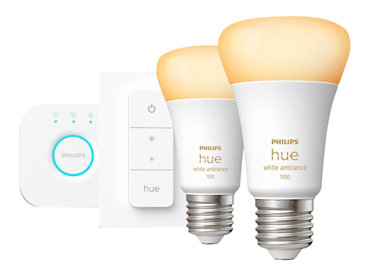 Philips Hue White Ambience Starter Kit 2 E27 Smart, Ansicht 3
