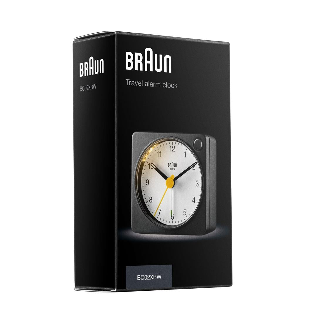 Braun BC02XBW - Quarzwecker - Rechteck - Schwarz - Weiß - 12 h - Analog - Akku, Ansicht 3