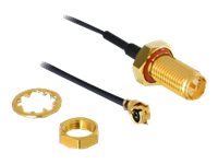 Delock Antennenadapter - I-PEX männlich zu RP-SMA männlich