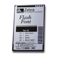 Zebra Kit Font Pack,Full English,Ara (77842)